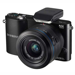 三星 微单相机 NX1000 (黑)+20-50mm镜头+8G卡