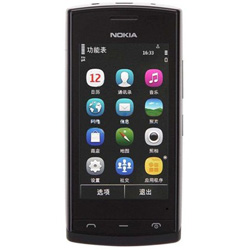 诺基亚 手机 500 (黑_黑/红/橙) value pack WCDMA/GSM